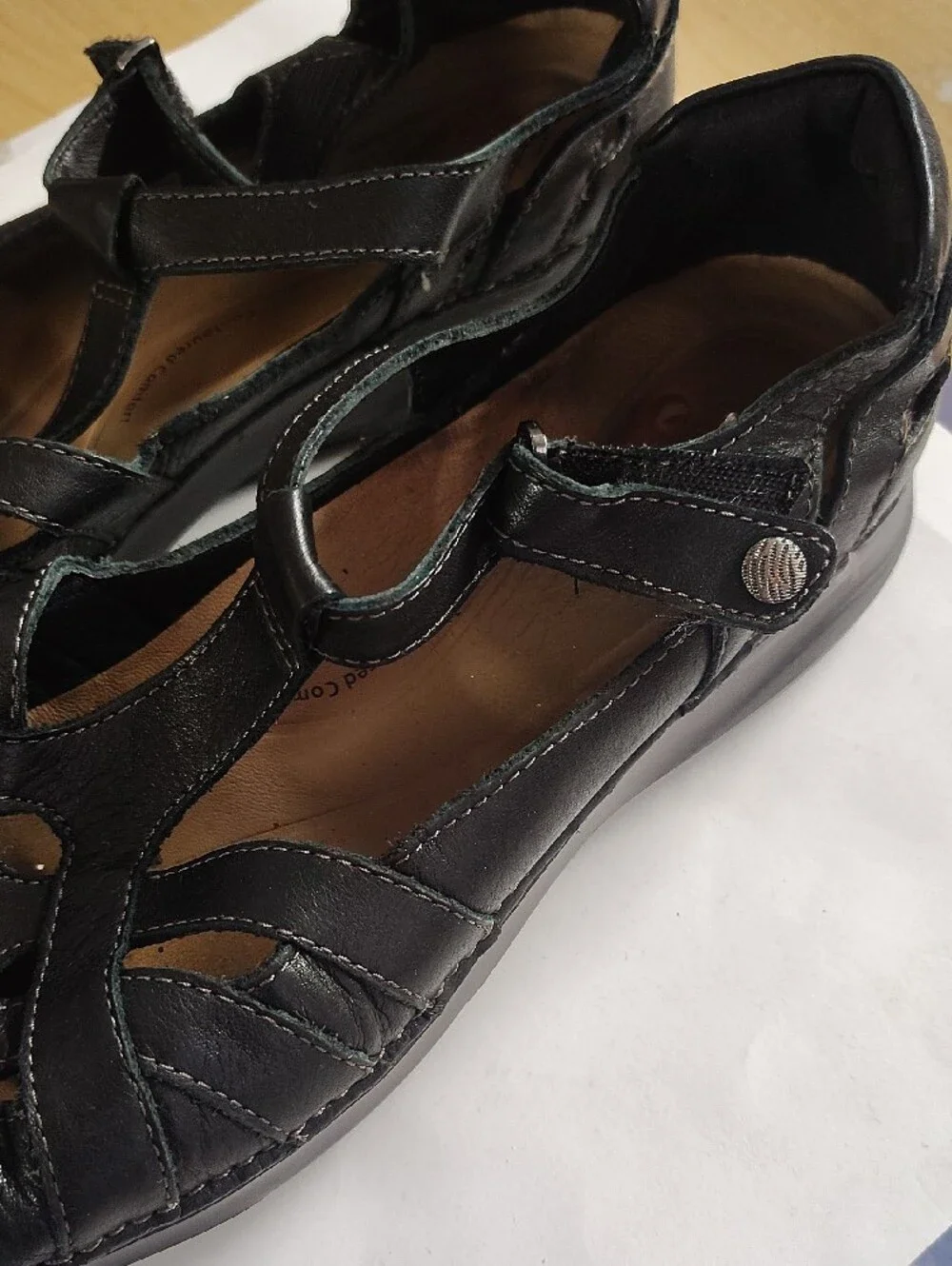 Clarks classic leather